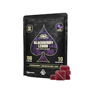 BLACKBERRY LEMON LIVE ROSIN GUMMIES 100MG - HEAVY HITTERS