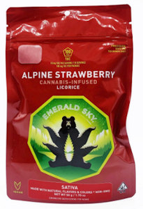 Emerald Sky - Emerald Sky - Licorice - Alpine Strawberry (10pk) - 100mg