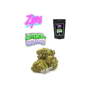 Zips Weed Co. - Lil' Zips - Jet Fuel Gelato Indoor Smalls - 1oz