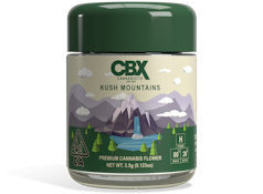 Kush Mountains 3.5g Jar - CBX 
