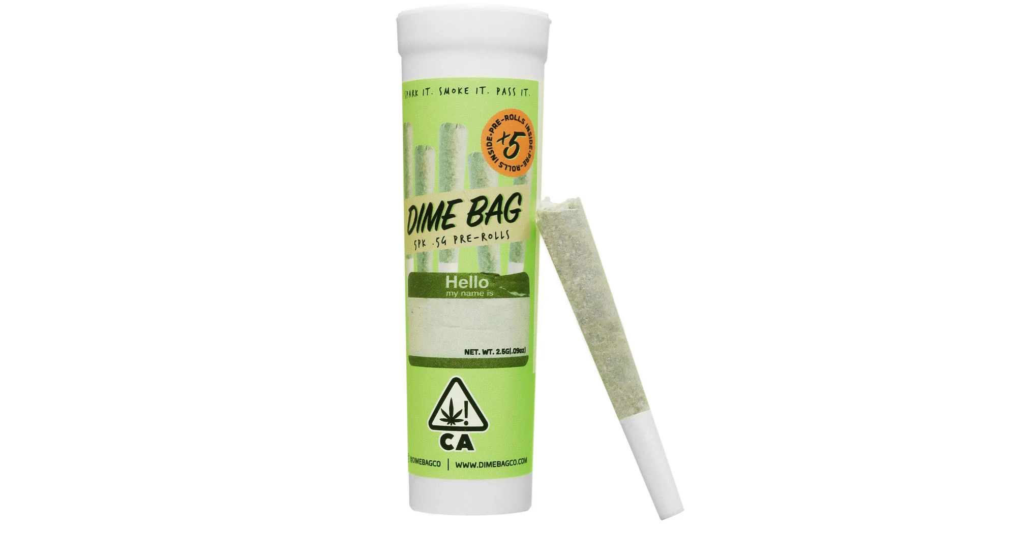 Dime Bag - Dime Bag - Capitol Chillz Pre-Rolls - 5ct Main Image
