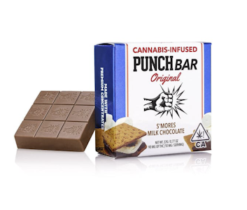 Punch - S'mores Milk Chocolate | 100mg Bar | Punch