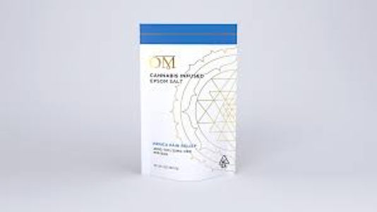 OM - Epsom Salt - Arnica Pain Relief - 1:1 CBD:THC -OM