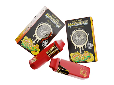 Muha Meds - Muha Meds - Mavericks Papaya - 0.5g Hash Rosin Vape