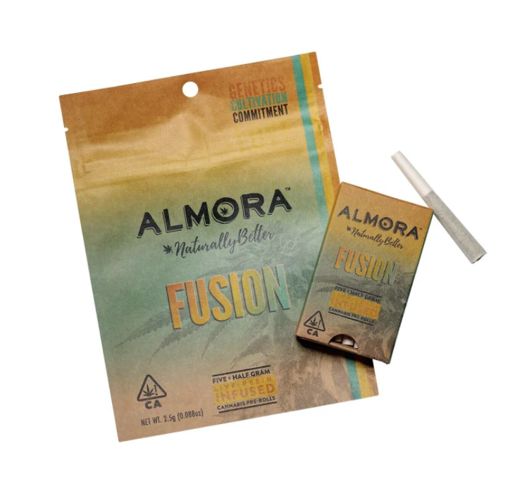 ALMORA FARMS - Almora Farm - Forbidden Zkittles x Lemon Cake - 5pk Infused PreRolls Main Image