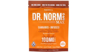 Dr. Norm's - MAX Peanut Butter Chocolate Chip Cookie 100mg