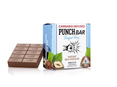 Punch - 100mg Sugar Free - Hazelnut Milk Chocolate Bar