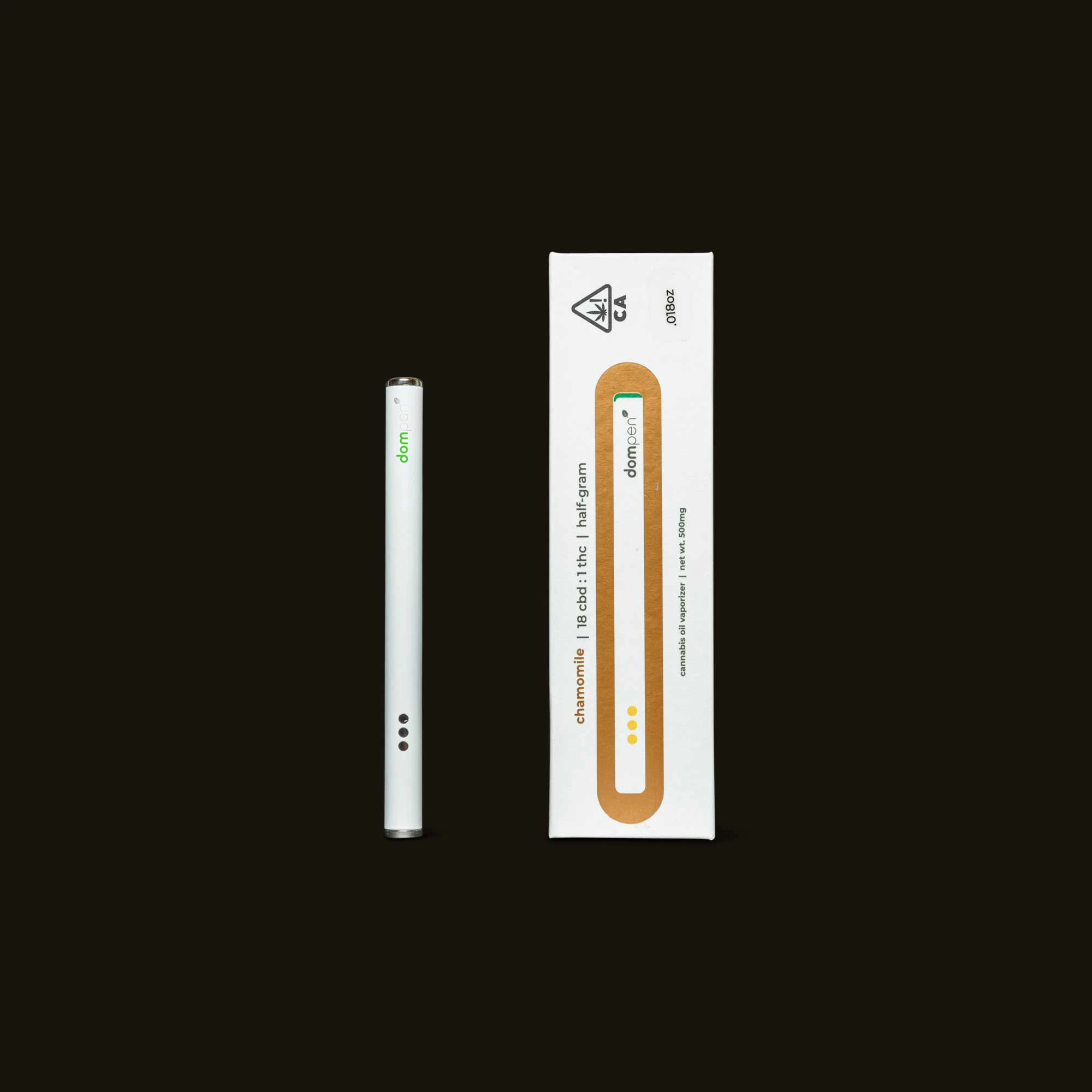 Dom Pen - Dompen Chamomile CBD Disposable Vape 18:1 Main Image