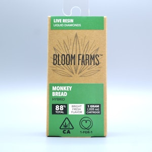 Monkey Bread LR Cart 1g - Bloom Farms
