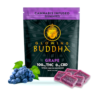 Glowing Buddha - Grape Gummies 100mg