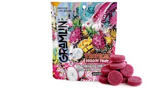 Gramlin - Tropical Dragon Fruit Live Rosin Gummies - 100mg