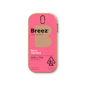 Breez - Berry Daytime Breath Spray - 500mg THC
