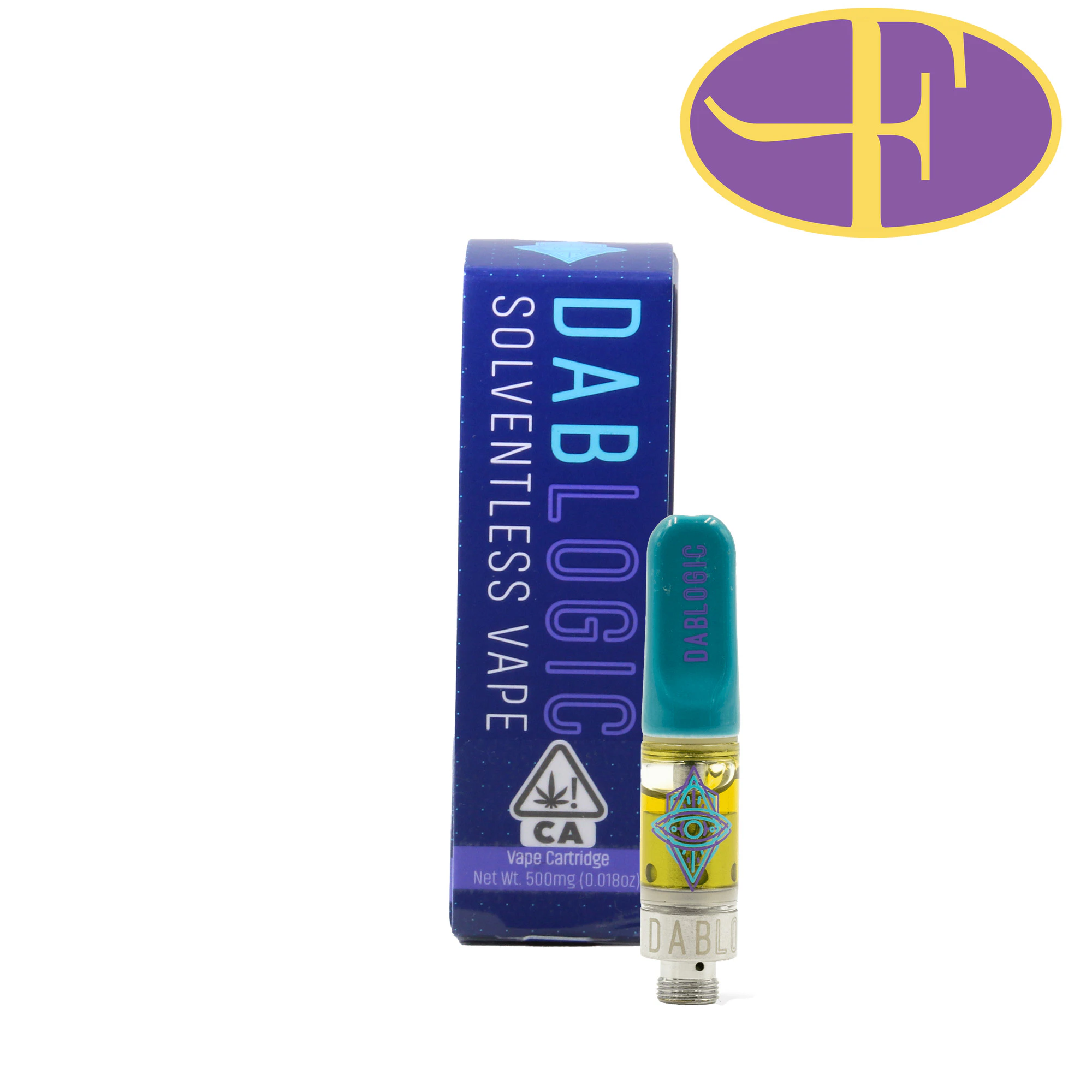 DabLogic - Hazelnut Cream Solventless Rosin Vape Cartridge Main Image