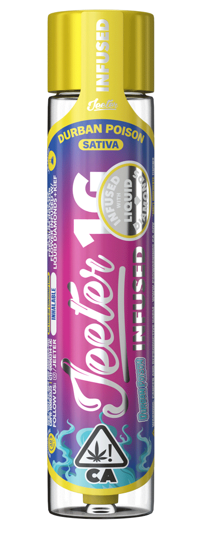 Jeeter Infused Preroll 1g Durban Poison 