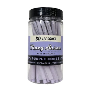 BLAZY SUSAN - PURPLE CONES 1 1/4 (50PK) - BLAZY SUSAN