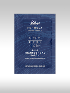 Mary's Medicinals - [Mary’s Medicinals] Transdermal Patch - 30mg - 3:2:1 Formula 