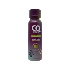 CANNABIS QUENCHERS: INDICA BERRY LIME CBN SHOT 100MG