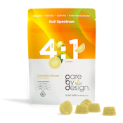 Lemon Gummies 4:1 CBD:THC - 20pieces - Care By Design 