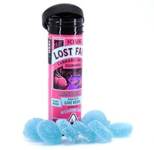 LOST FARM - [Lost Farm] Live Resin Gummies - 100mg - Raspberry X Wedding Cake (IH)