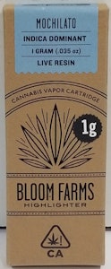 Bloom Farms - Bloom Farms Mochilato LR 1g Cart