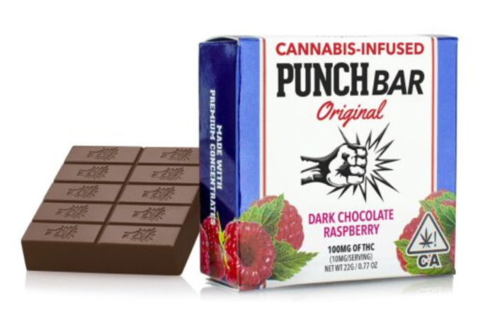 Punch Edibles - 100mg PunchBar Cream - Strawberry Cheese cake