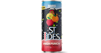 St. Ides - High Punch 100mg Fruit Punch - 12oz Can