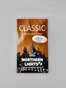 Northern Lights FX - Classic Chocolate Bar - 200mg