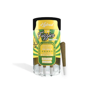 FUZZIES - Fuzzies Delights Lemon Diesel Infused 5-Pack Pre-Roll 2.5g