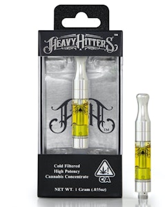 HEAVY HITTERS - Heavy Hitters: 1g Cart: White Widow [H]