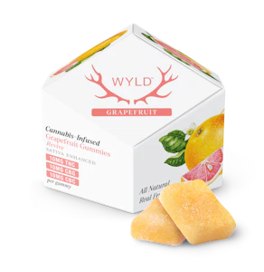 WYLD - Wyld Grapefruit 1:1:1 THC:CBG:CBC Gummy 100mg
