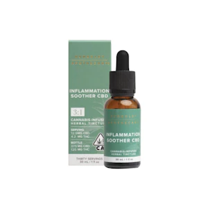 Humboldt Apothecary - Inflammation Soother | 3:1 CBD Tincture 30ml | Humboldt Apothecary
