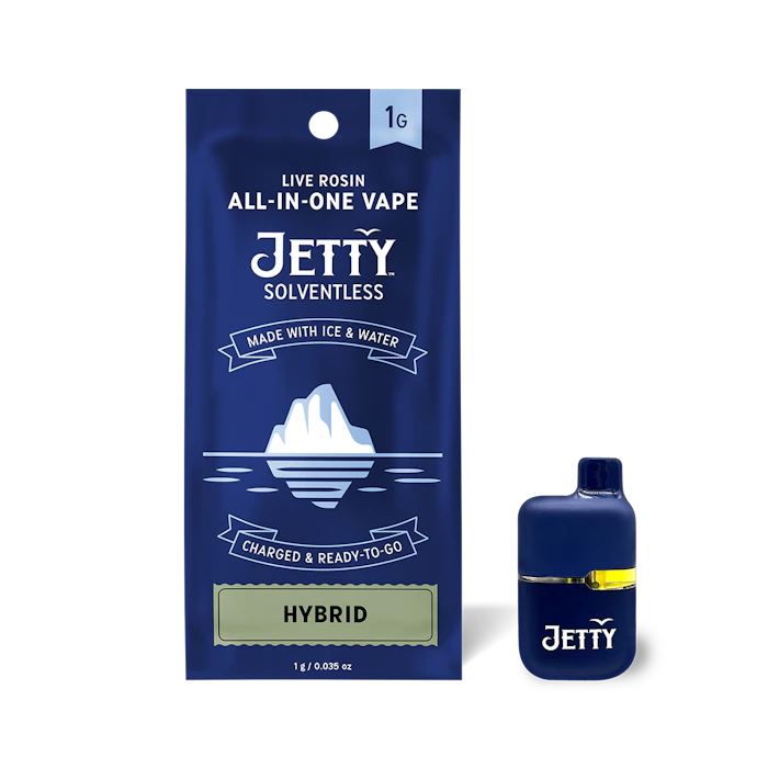 Jetty Extracts - Jetty | Champagne Lemon Solventless All-in-One Mini Tank Vape Main Image