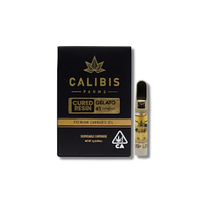 Calibis Farms - Gelato 41 | 1g Cured Resin Vape | Calibis Farms
