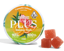 PLUS Gummies - Solventless - Rainbow Kush 100mg