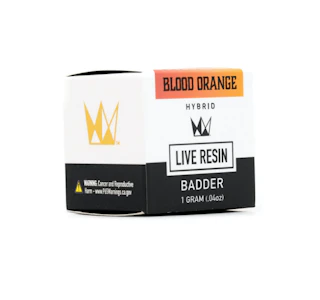 West Coast Cure - West Coast Cure - Blood Orange - 1g Live Resin Badder