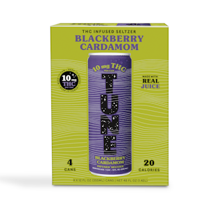 TUNE - TUNE - Blackberry Cardamom - 4 pack - 40mg - Drink