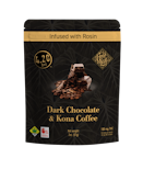 420 Mini | Gold Leaf Rosin Dark Chocolate Kona Coffee | DOH | 10pk | 100mg THC