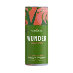 Wunder - Single - Watermelon Basil - Higher Vibes - 12oz - Wunder