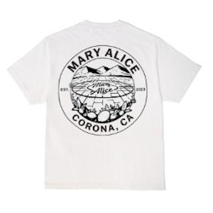 MARY ALICE - MARY ALICE - Apparel - Circle City White Tee - Small