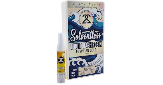 22K - 22K - Egyptian Gold Liquid Rosin Cartridge - 1.0g