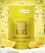 Celebrate Lemon Sour Fast Acting 20pk Gummies - 100mg