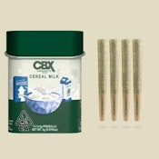CBX - Cereal Milk - 2g Pre-Rolls - 4pk
