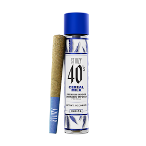 STIIIZY | 40'S Single | Infused Pre-Roll | Cereal Milk | 1g