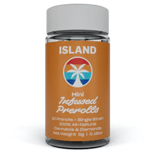 ISLAND - Island Mini Infused 10pk Prerolls (5g) - Alien OG 45%
