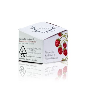 WYLD - Edible - Raspberry - Gummies - 100MG