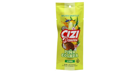 CIZI - CIZI - Pina Colada Deuces Infused Pre-Rolls - 2ct