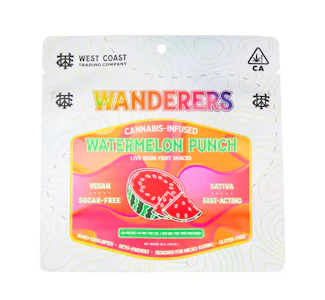 Wanderers - Watermelon Punch (S) | 100mg Gummies | Wanderers