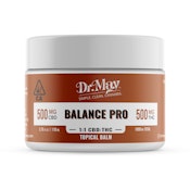 Dr. May | Balance Pro 1:1 THC:CBD Balm | 1000mg Topical