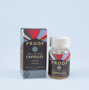 PROOF - 1:1 CBD/THC Balanced Capsules (30-pack) - Proof