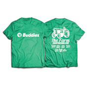 Buddies x The Farm 4XL Teal T-Shirt